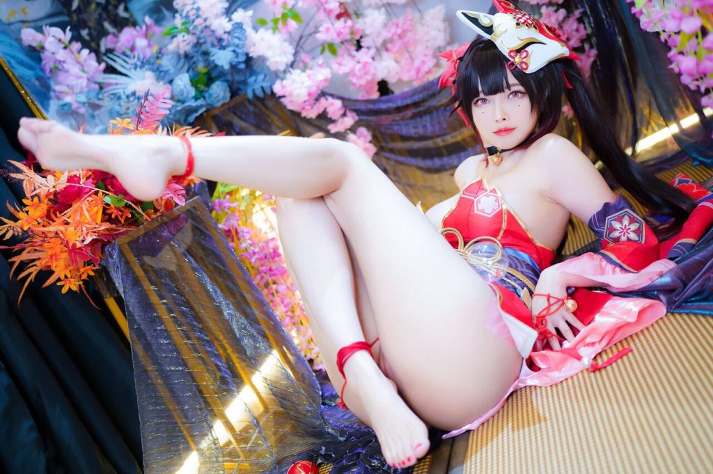 +63 Hình sex gái xinh cosplay đeo mặt nạ cáo khoe lồn đỏ múp 39 hinh sex gai xinh cosplay deo mat na cao 39